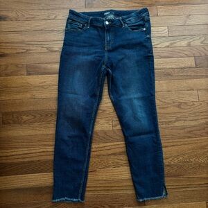 Old Navy Rockstar Super Skinny medium wash Blue Jeans size 12